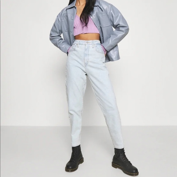 SALE! ⭐️ Levi’s High Waisted tapered leg jean light vintage - Picture 2 of 13